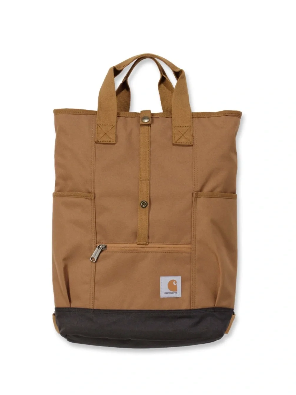 Carhartt Tan Roll-Top Backpack with Black Base - Picture 2 of 4